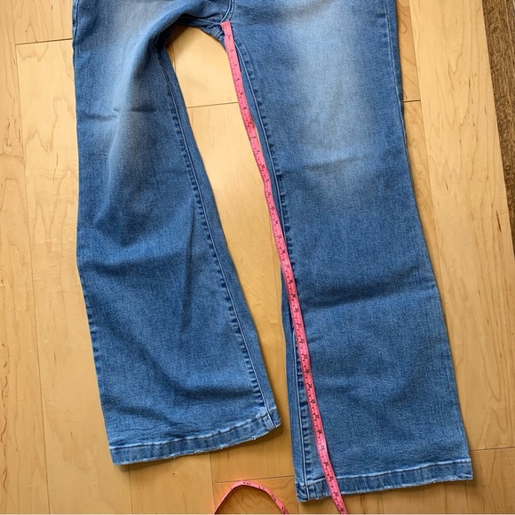 Risen Jeans Button Fly Flare Jeans 3XL - Picture 4 of 8